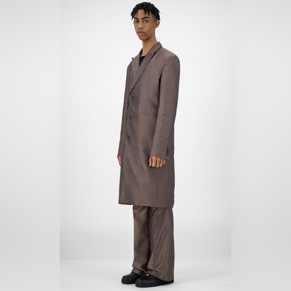 NEW Daily Paper Brown Kayson Coat Brown, Mens Jackets Size L New w/Tag $175 - Picture 3 of 7